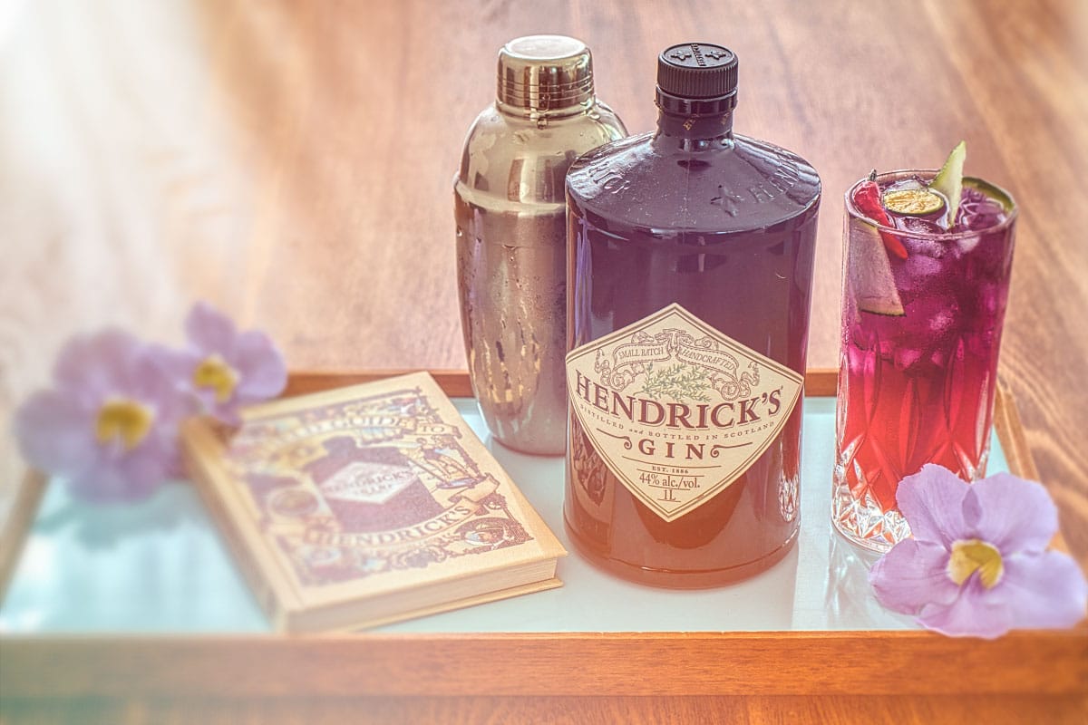 Hendricks gin cocktail unicorn cocktail