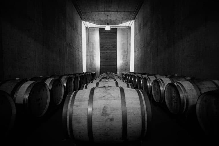 Black and white barrels