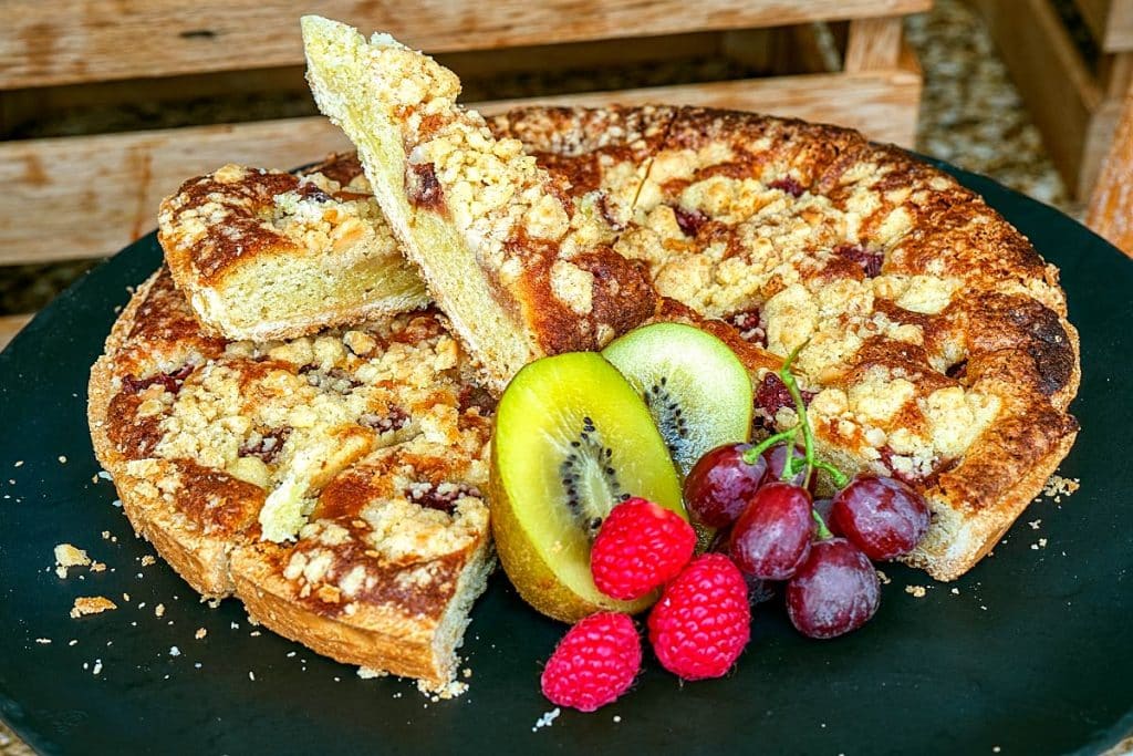 Crumble pie