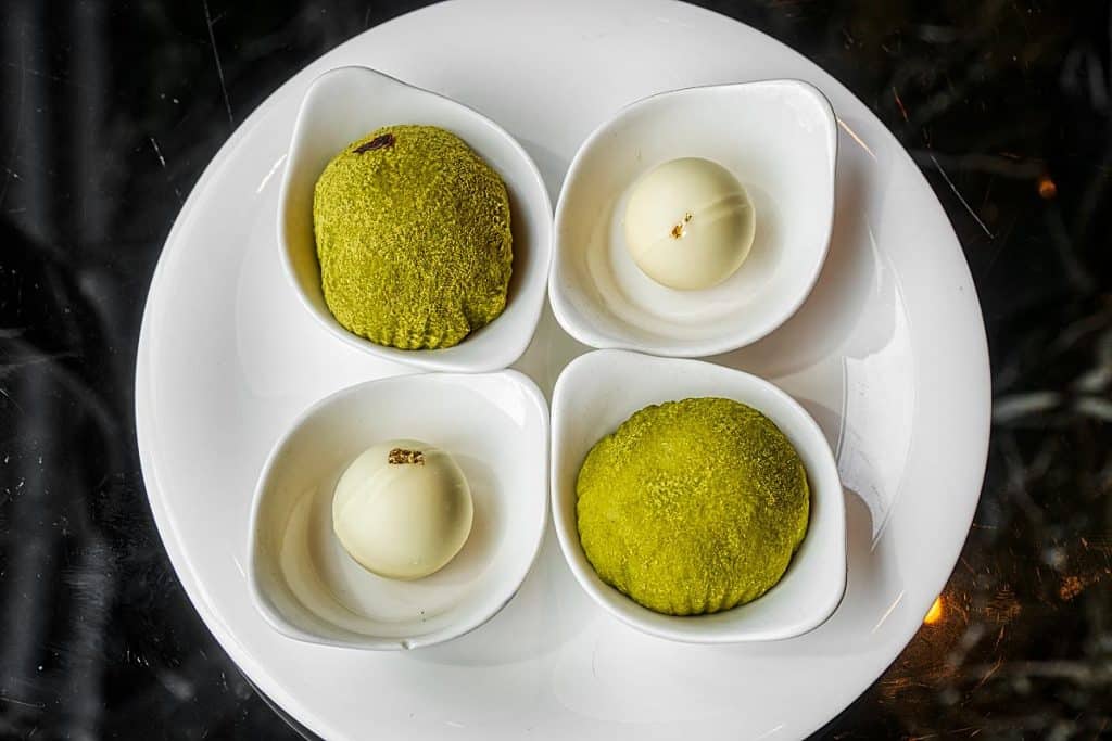 Green tea daifuku