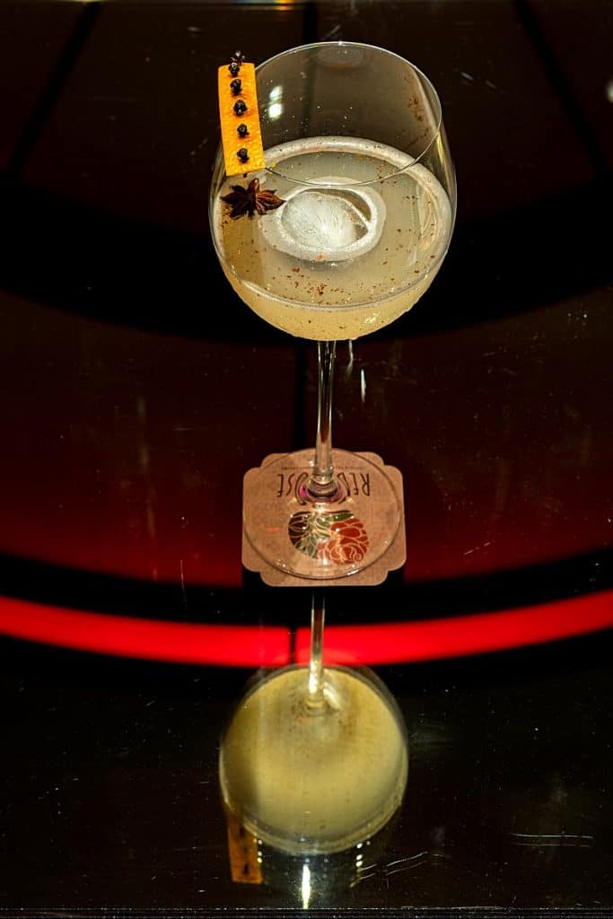 Smokey cocktail