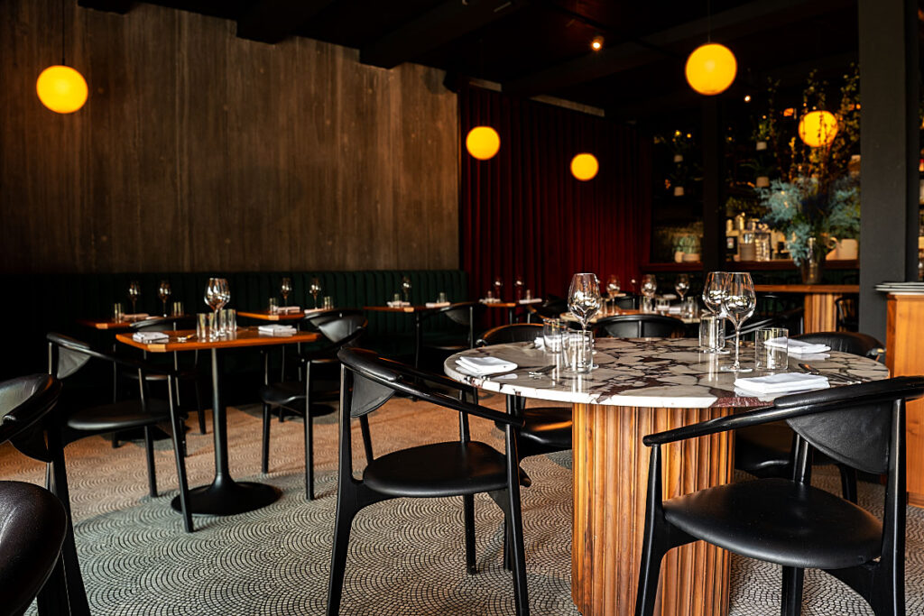 Ana Roš restaurant interior Ljubljana